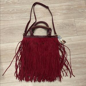Heritage West Fringe Shoulder Bag